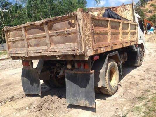 6ล้อดั้มHINO DUTRO 130แรง ปี2550(2007) ห้างแท้เดิมๆ สีดั้มไม่ค่อยสวย..เล่มพร้อม