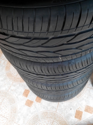 ce28n 18/5/114กว้าง8" งานของ k speedสีแบล็กโครมสวยๆ ไม่มีตำนิ พร้อมยาง235-50-18 ปี13ปลายปีสภาพยาง97\% ขาย16900 ดูของได้ที่คลอง2 คลองหลวง ซ.บงกช11 สภาพแบบนี้ต้องมาเอาครัฟ แยกก็ขายครัฟ หลังไมค์ https://www.facebook.com/profile.php?id=100006231031308