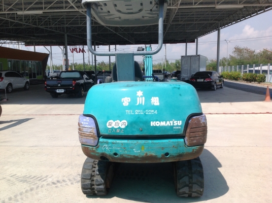 ขายรถแบคโฮ KOMATSU PC20-7E แทร็กยาง มือสองญี่ปุ่น