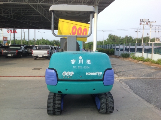 ขายรถแบคโฮ KOMATSU PC20-7E แทร็กยาง มือสองญี่ปุ่น