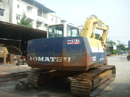 รถขุด Komastu PC120-5 รภเก่านอก นำเข้าจากญี่ปุ่น พร้อมใช้งาน