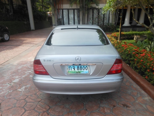 MERCEDES-BENZ S-CLASS S280L 2.8 AT ปี 2004 MERCEDES-BENZ S-CLASS S280L 2.8 AT ปี 2004