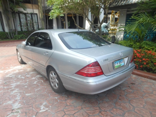 MERCEDES-BENZ S-CLASS S280L 2.8 AT ปี 2004 MERCEDES-BENZ S-CLASS S280L 2.8 AT ปี 2004
