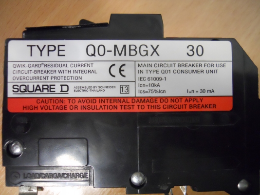 เมนเบรกเกอร์ ป้องกันไฟดูด ไฟรั่ว ไฟเกิน ไฟช๊อต