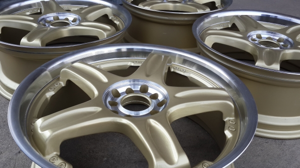 ขอบ 18 ลาย Volk-GTC 5รู100/114 ครบชุด 4วง