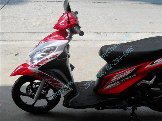 SUZUKI Skydrive SD 125cc ปี 2013 สกายไดรฟ์ ลาย SD เดิมดี ไม่มีบิวด์