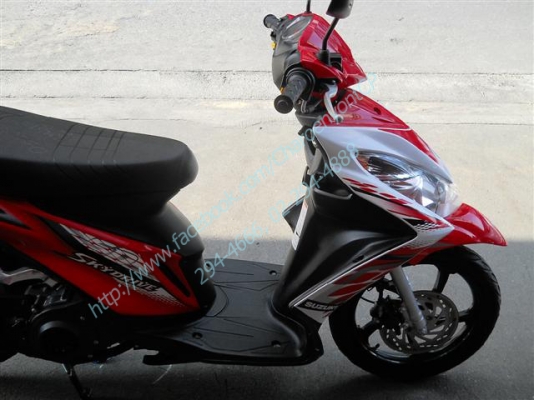 SUZUKI Skydrive SD 125cc ปี 2013 สกายไดรฟ์ ลาย SD เดิมดี ไม่มีบิวด์