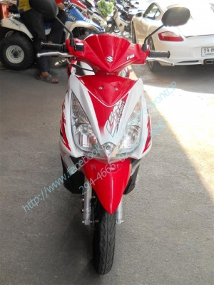 SUZUKI Skydrive SD 125cc ปี 2013 สกายไดรฟ์ ลาย SD เดิมดี ไม่มีบิวด์