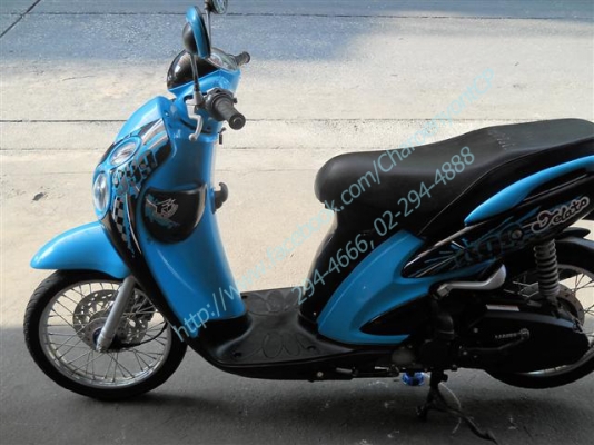 SUZUKI Jelato Jack 999 125cc. ปี 2012 เท่แบบคลาสสิค ลายกราฟฟิก Jack 999 ไม่ตกยุค ไม่ตกเทรนด์