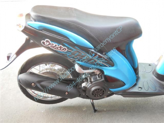 SUZUKI Jelato Jack 999 125cc. ปี 2012 เท่แบบคลาสสิค ลายกราฟฟิก Jack 999 ไม่ตกยุค ไม่ตกเทรนด์