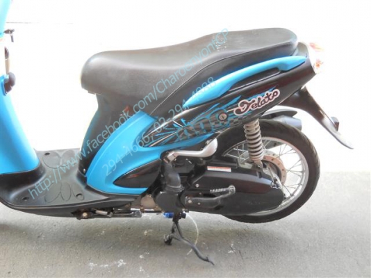SUZUKI Jelato Jack 999 125cc. ปี 2012 เท่แบบคลาสสิค ลายกราฟฟิก Jack 999 ไม่ตกยุค ไม่ตกเทรนด์
