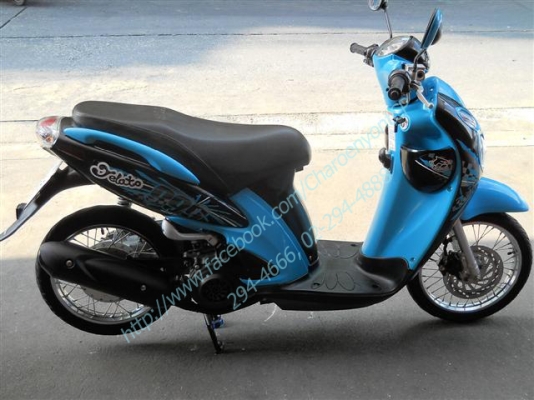 SUZUKI Jelato Jack 999 125cc. ปี 2012 เท่แบบคลาสสิค ลายกราฟฟิก Jack 999 ไม่ตกยุค ไม่ตกเทรนด์