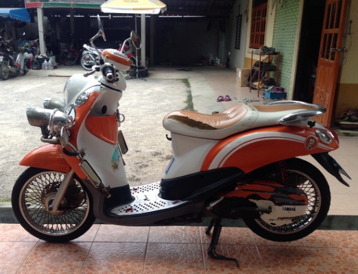 +++ขาย Yamaha fino รถปี50 รถเดิมเครื่องเดิมสภาพพร้อมใช้+++