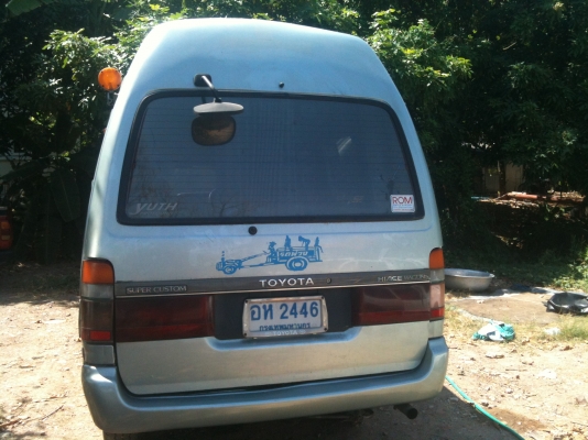 รถตู้โตโยต้า VIP ปี 2003 พร้อมใช้พร้อมโอน เบาะครบ ประตูเปิด2ด้าน