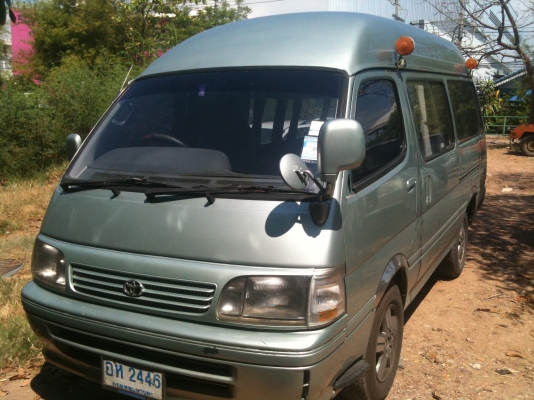 รถตู้โตโยต้า VIP ปี 2003 พร้อมใช้พร้อมโอน เบาะครบ ประตูเปิด2ด้าน