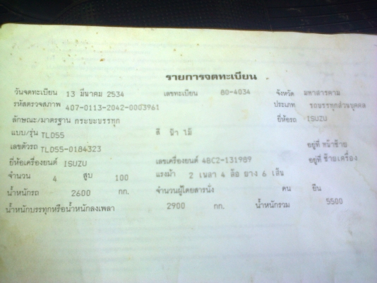 หกล้อดั้ม อีซูซุ100แรงๆสภาพพร้อมใช้ ทะเบียนพร้อม ภาษีไม่ขาด รถใช้งานได้ดี ราคาต่อรองได้ครับ