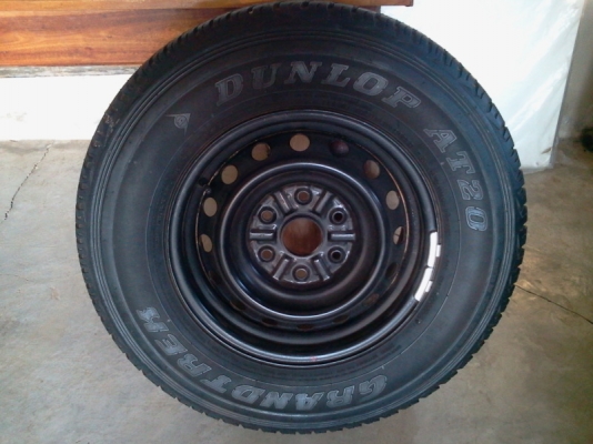 ขาย ยางอะไหล่ triton plus 4ประตู 1เส้นคับ