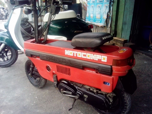 ขาย MOTOCOMPO สีแดงเดิมๆ เครื่องดี รถเชียงกงไม่วน