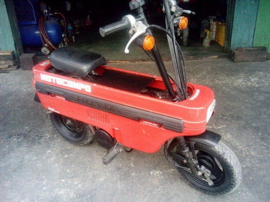 ขาย MOTOCOMPO สีแดงเดิมๆ เครื่องดี รถเชียงกงไม่วน