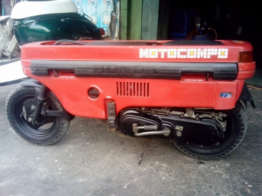 ขาย MOTOCOMPO สีแดงเดิมๆ เครื่องดี รถเชียงกงไม่วน