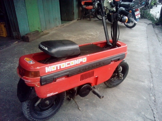 ขาย MOTOCOMPO สีแดงเดิมๆ เครื่องดี รถเชียงกงไม่วน
