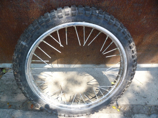 ขายล้อ 19"พร้อมยางใหม่ๆสำหรับคอวิบากคราสสิค