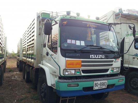 ขายรถอีซุซุเด๊กก้า270แม่ดั้มลูกไม่ดั้มปี49