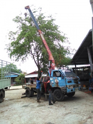 ขายIsuzu เครื่อง 110 ฝาดำติดเครน tadano 3 ตัน