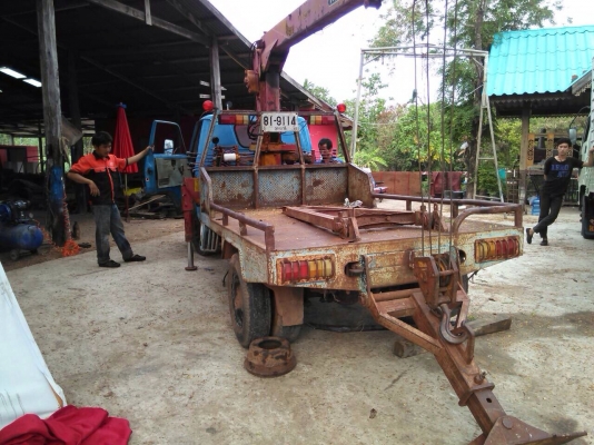 ขายIsuzu เครื่อง 110 ฝาดำติดเครน tadano 3 ตัน ขายIsuzu เครื่อง 110 ฝาดำติดเครน tadano 3 ตัน