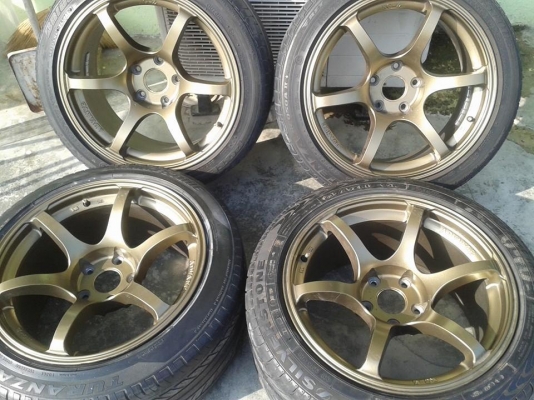 ขอบ17กว้าง8.5-9.5 พร้อมยาง