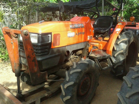 ขายรถไถ KUBOTA  L3408  พร้อมดันหน้า