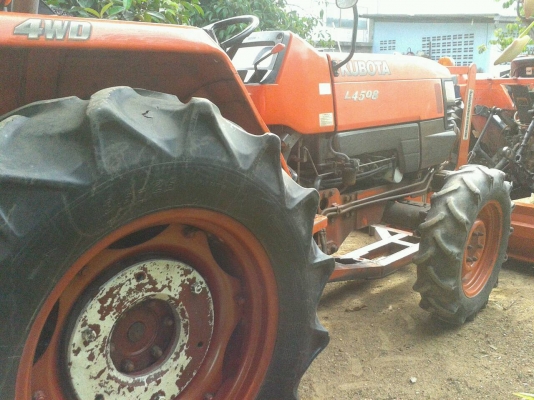 ขายรถไถ KUBOTA  L4508  พร้อมดันหน้า ผ่อนได้