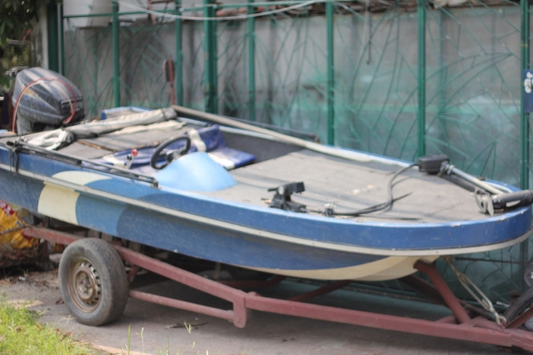 เรือตกปลา 14ฟุต ทำเป็นเรือแบส เครื่อง 55hp  80000