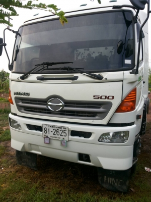 ขายหัวลากพร้อมหางสามมิตร ฮีโน่  maga  ซีรี่ 500 2เพลา ราคา 2,500,000 บาท ราคาต่อรองได้