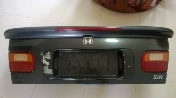 ฝาท้าย+สปอยเลอ CIVIC EG เตารีด แท้ SIR