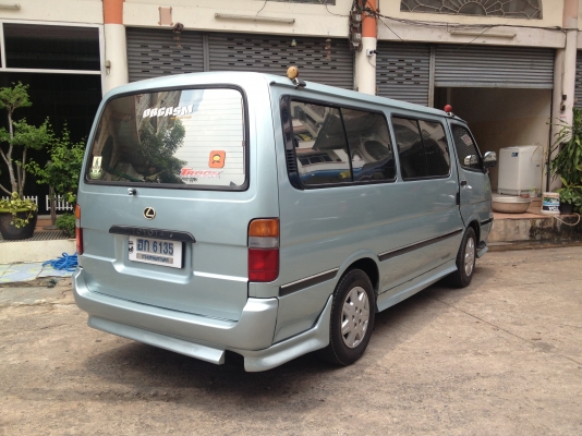 ขายรถตู้หัวจรวจ ปี95 เครื่อดีเซล รถบ้าน เดิมๆ