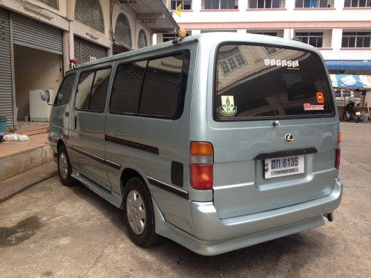 ขายรถตู้หัวจรวจ ปี95 เครื่อดีเซล รถบ้าน เดิมๆ