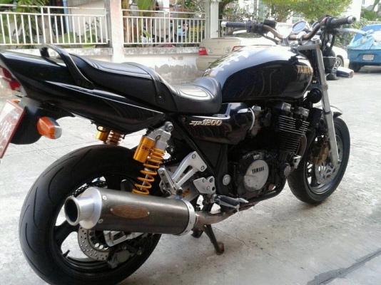 ขายรถมอไซค์ยามาฮ่า XJR 1200 ปี 1998 รถสวยๆๆ ราคาถูกๆๆ สนใจมาลองขับดู ราคาคุยกันได้นะ