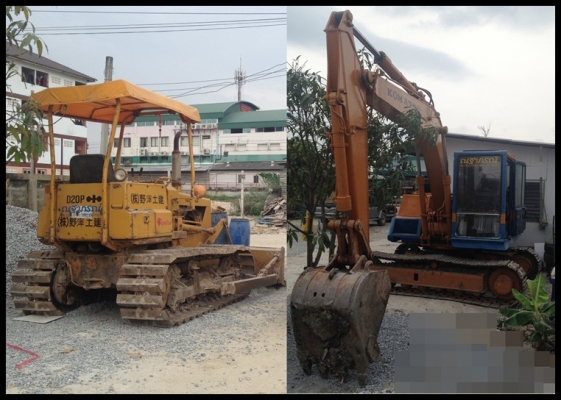 ขายคู่KOMATSU PC100-3/D20-5 ขายคู่KOMATSU PC100-3/D20-5