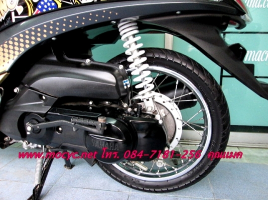 Fino i  สี นํ้าตาล ดำ รถเดือน ก.ย.ปี 56 รุ่นใหม่ล่าสุด  ไมล์ 6 พันโล ของแถม 4 รายการ  29900