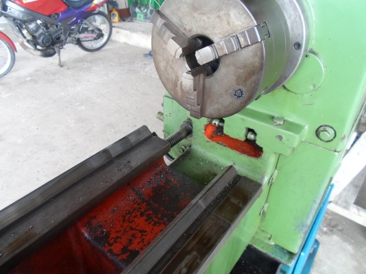 แท่นกลึง ต้าชิง 5 ฟุต 3 เพลา เกียร์บล็อก มีเบรก พร้อมใช้ 79,000