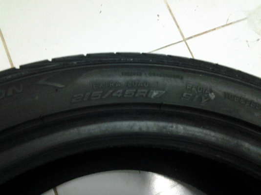 ยาง 215/45/17 ส่งทั่วไทย