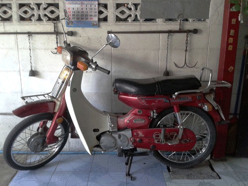 ขายyamaha mate80สวยเดิมทะเบียนโอน