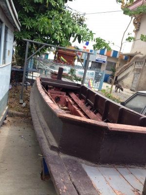 ขายเรือ พร้อมเก๋งเรือไม้