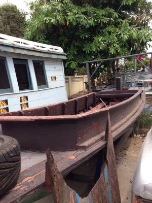 ขายเรือ พร้อมเก๋งเรือไม้