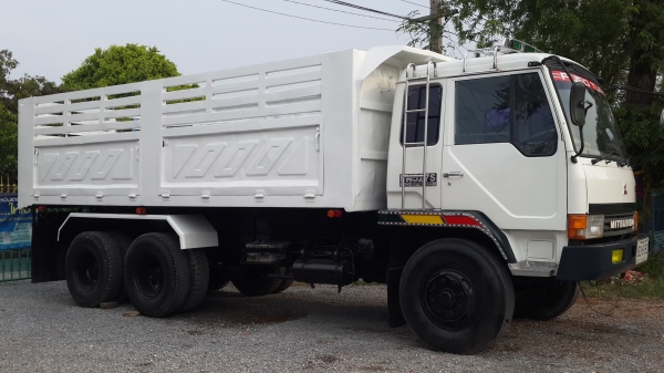 ขายรถบรรทุก 10 ล้อดั๊พม์ ยี่ห้อ MITSUBISHI รุ่น FUSO 527 เทอร์โบ TF