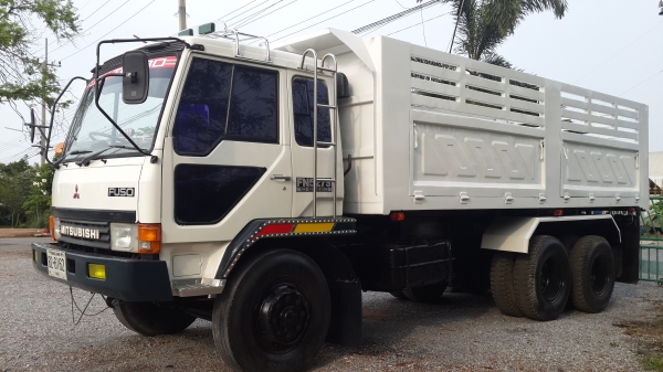 ขายรถบรรทุก 10 ล้อดั๊พม์ ยี่ห้อ MITSUBISHI รุ่น FUSO 527 เทอร์โบ TF