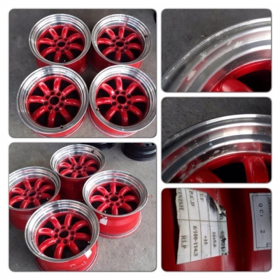 ขายล้อแม็กซ์มือ2 ขอบ16 ล้อกล้วย กว้าง 9 4รู100/114 ราคา 8,900 บ.ถูก