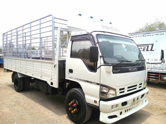 6 ล้อกลาง *EURO.2*  ISUZU  NQR 175 แรงม้า *คอมมอนเรว* ยาว 5.50 ม. * รถสวยเดิม+สวยจริง *รถห้างแท้* มีเล่มพร้อมโอน