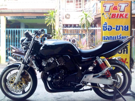 ต้ำพระราม2ขาย HONDA CB400 VTEC 2 ปี2002  สภาพนางฟ้า อินวอย์สรรพสามิตแท้ เทคเปิดทุกเกียร์ เก็บงานสวยเรียบร้อยทั้งคัน